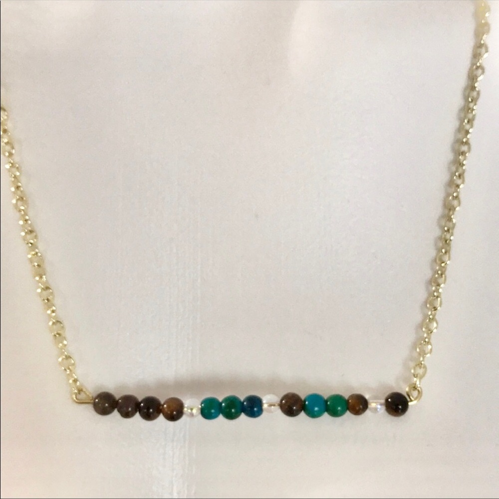 Morse Code “Hope” Bead Necklace, 18”